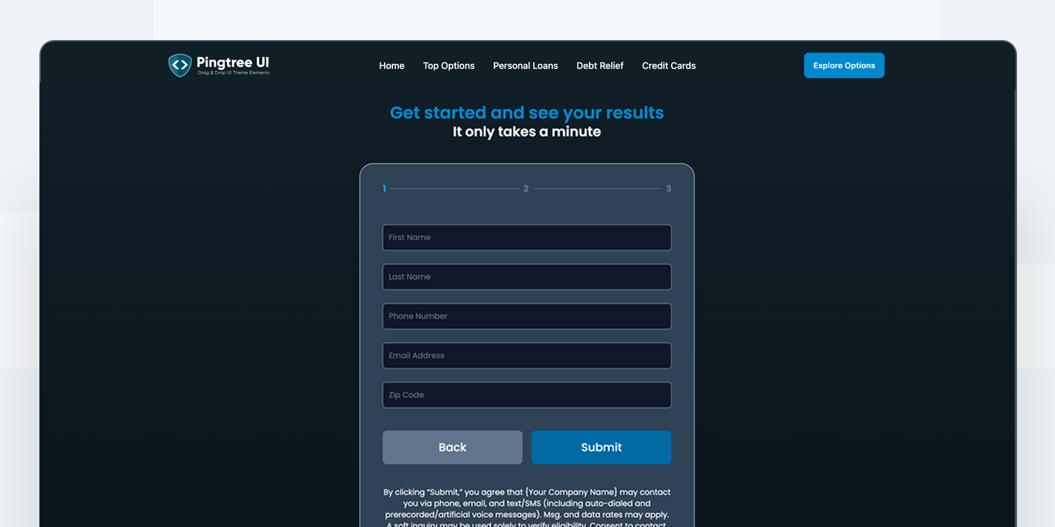 Classic Forms V3 - Dark Theme