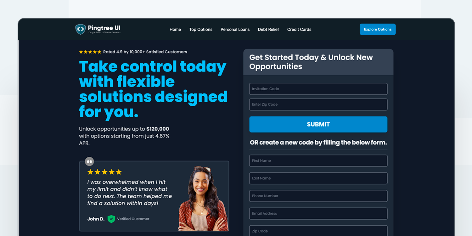 Classic Forms V5 - Dark Theme